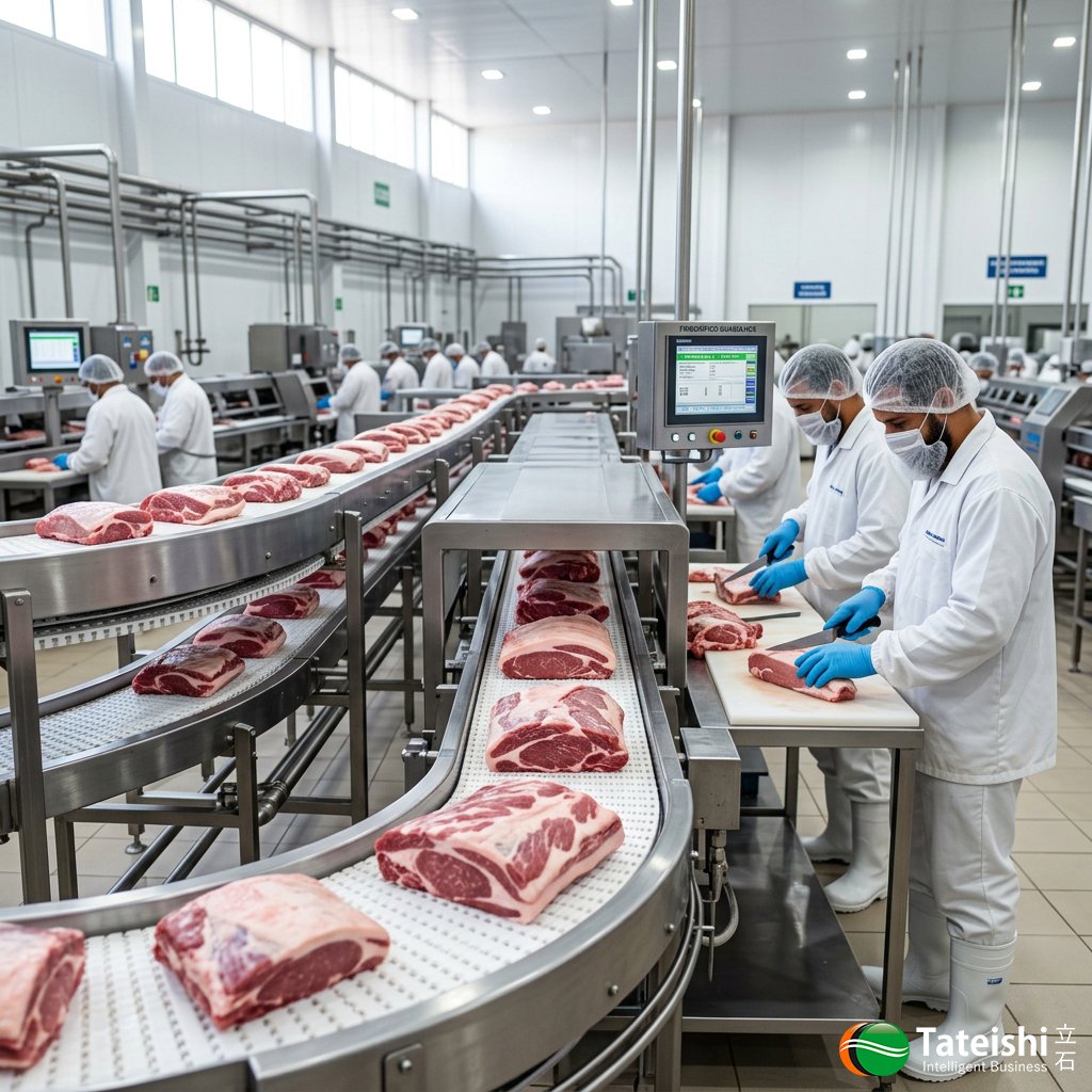 Tateishi - Linha de produção de carne suína